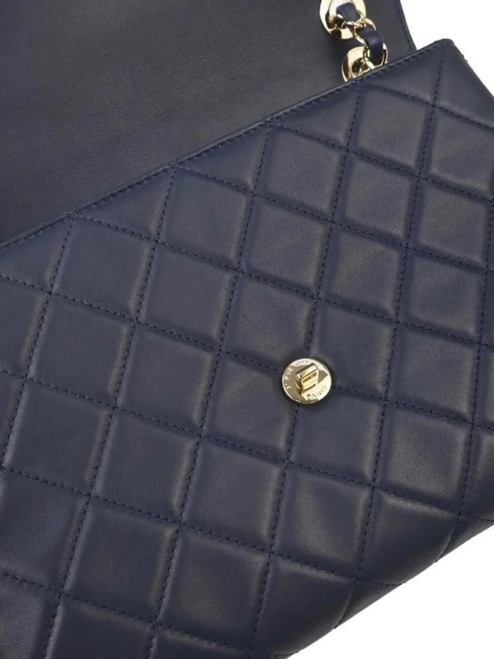 Chanel Navy Lambskin